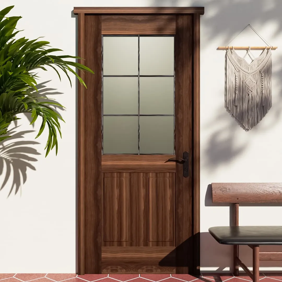 Zola Half Glass French Door For Exterior Entry